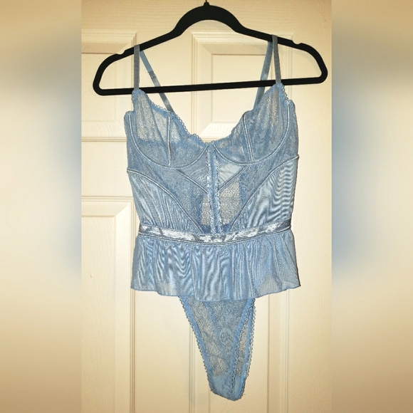 icollection Other - Light Blue Teddy Lingerie